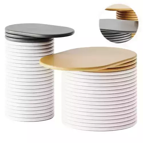 Pipe Coffee Tables by MUDU design studio