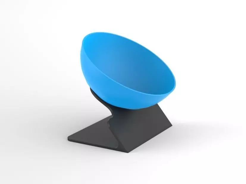 Cat feeder 3D print 3D print model