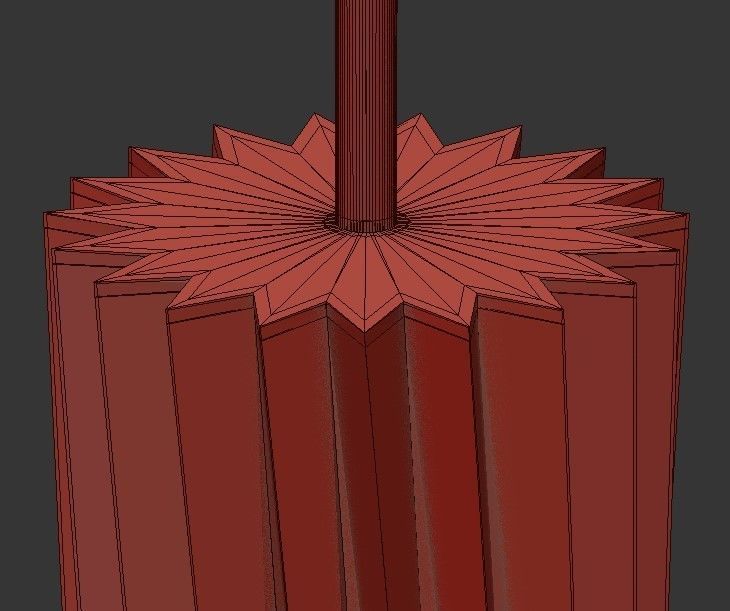 SOUND two pendant lights with shade 3D model_3