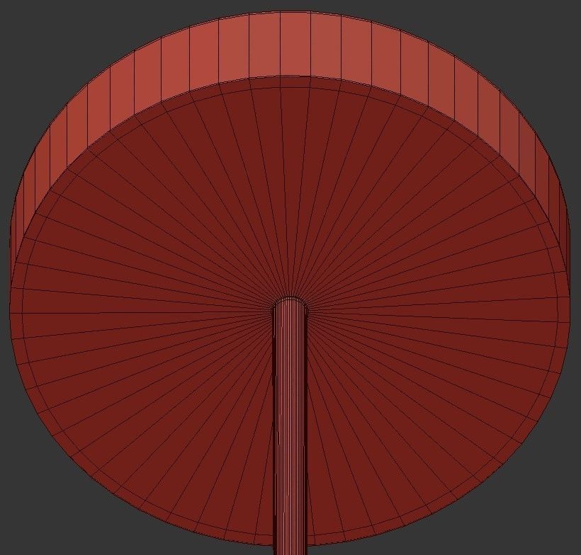 SOUND two pendant lights with shade 3D model_2