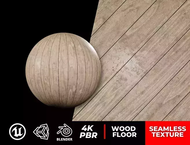 PBR Wood Texture Seamless 4K Photorealistic 14 - Archviz - Games