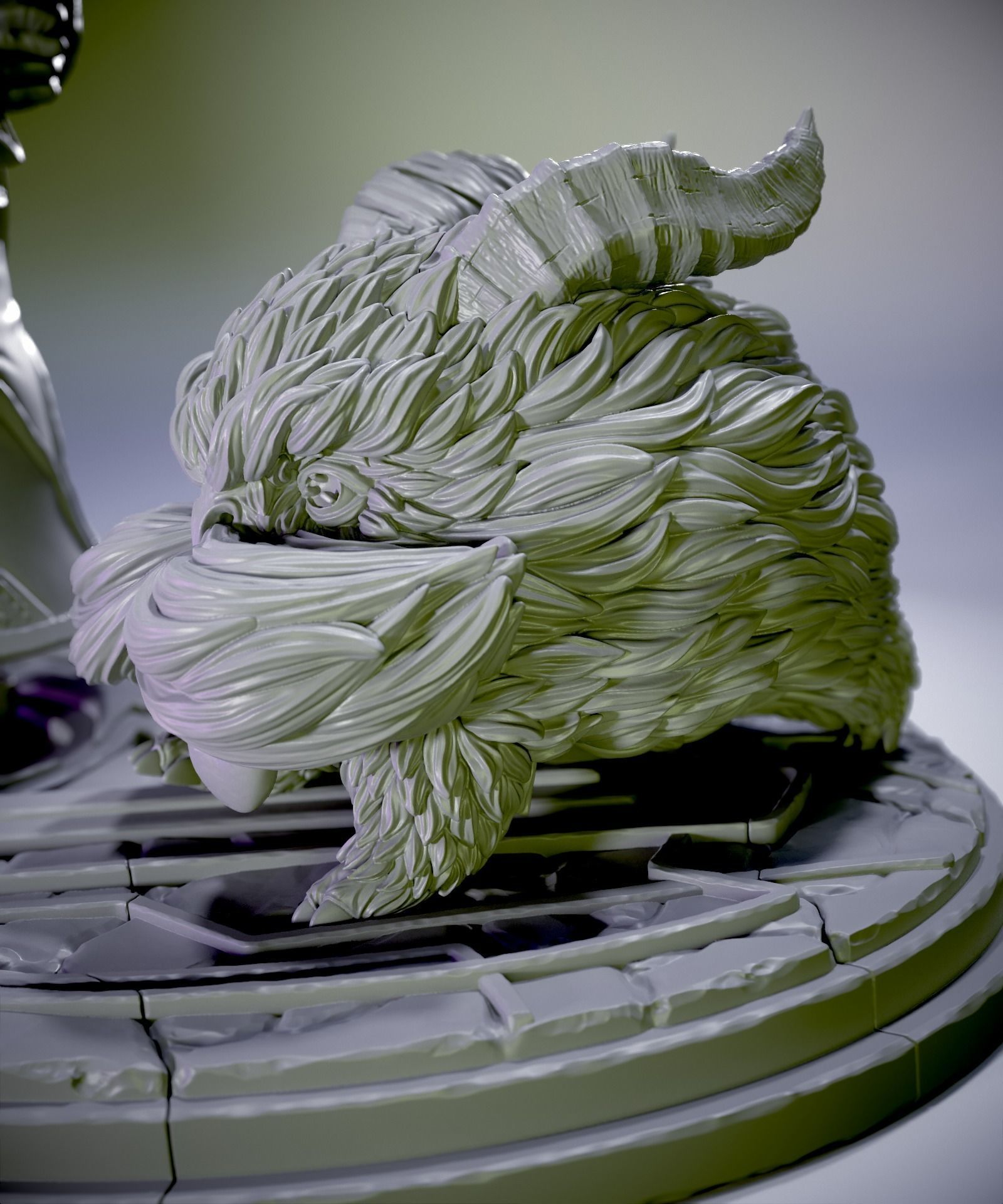 Arcane Fanart - Heimerdinger and his Poro 3d print figurine 3D print model_10