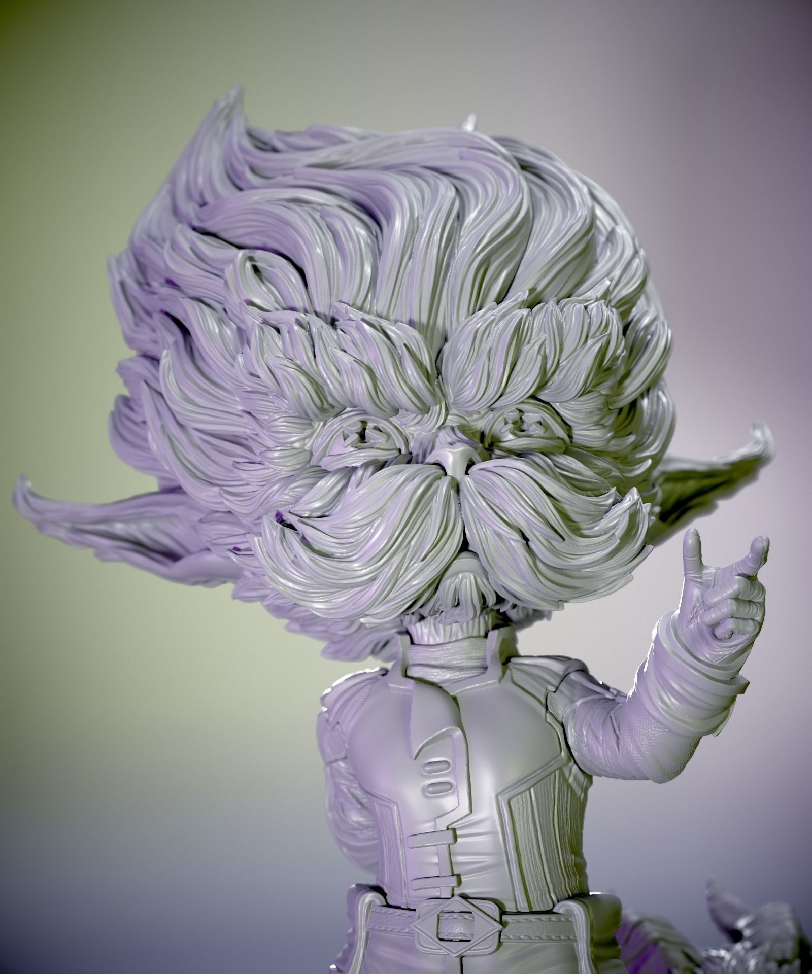 Arcane Fanart - Heimerdinger and his Poro 3d print figurine 3D print model_11