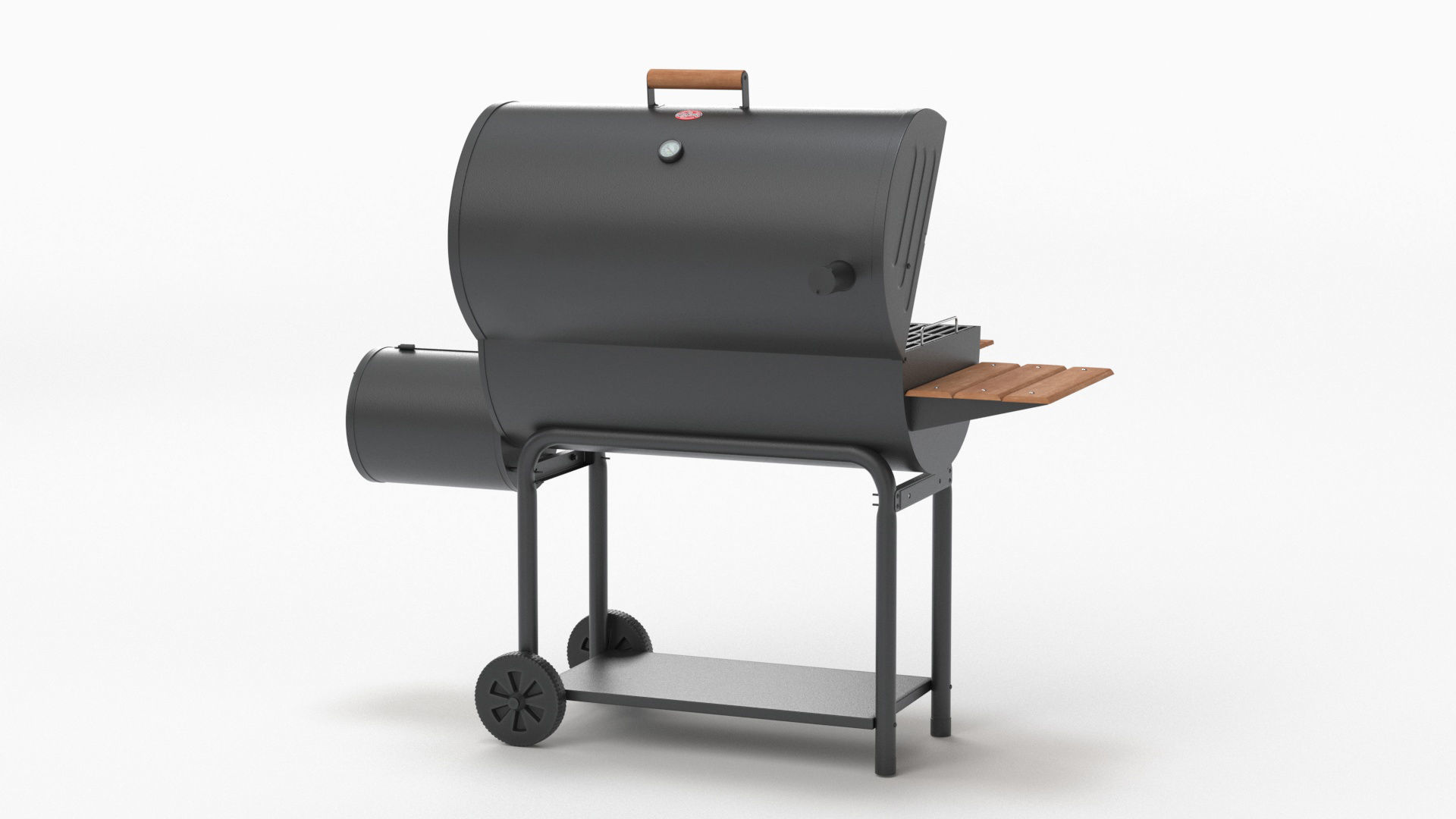 Char-Griller 2137 Outlaw Charcoal Grill 3D model_25