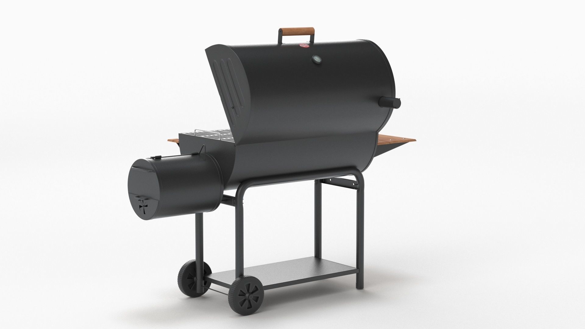 Char-Griller 2137 Outlaw Charcoal Grill 3D model_28