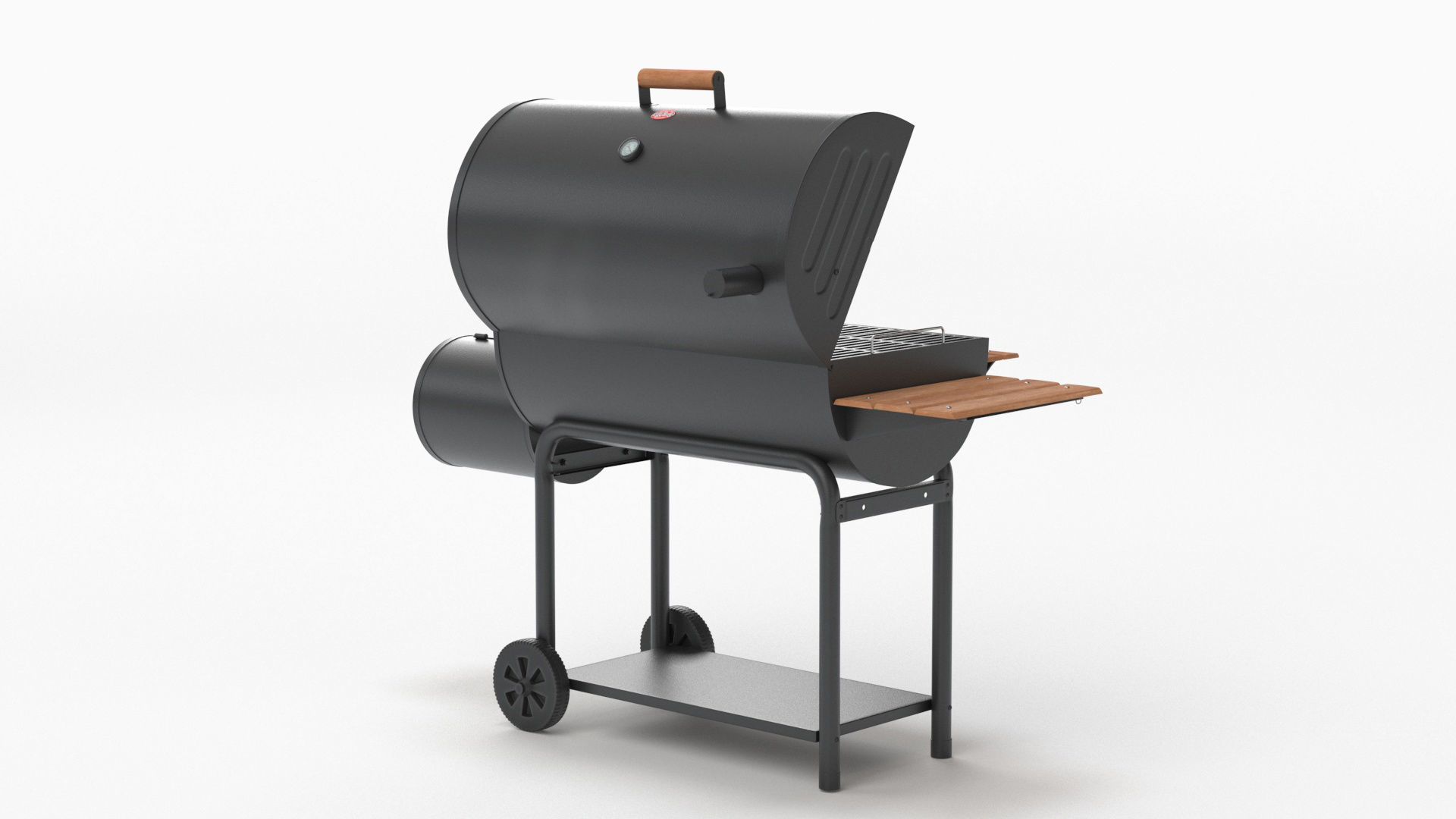 Char-Griller 2137 Outlaw Charcoal Grill 3D model_24