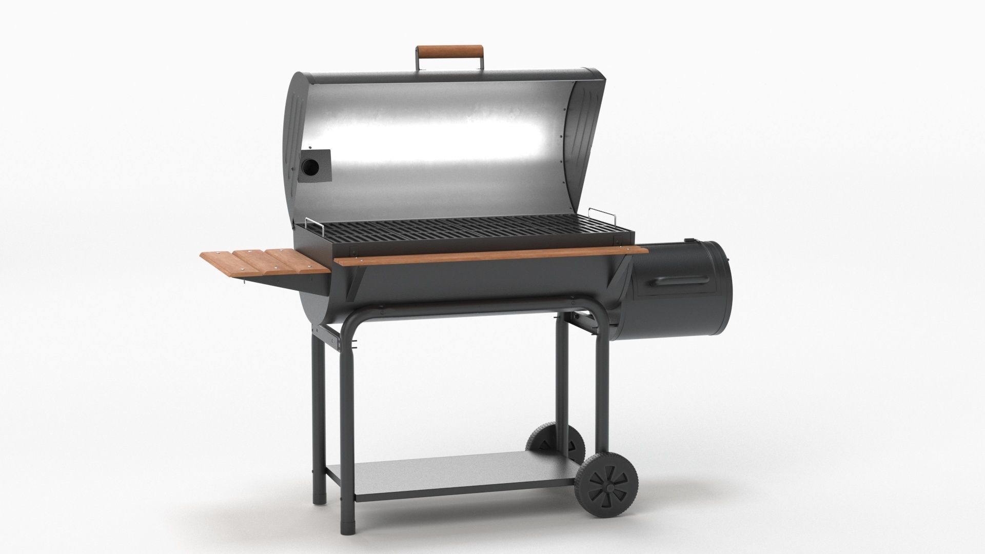 Char-Griller 2137 Outlaw Charcoal Grill 3D model_18