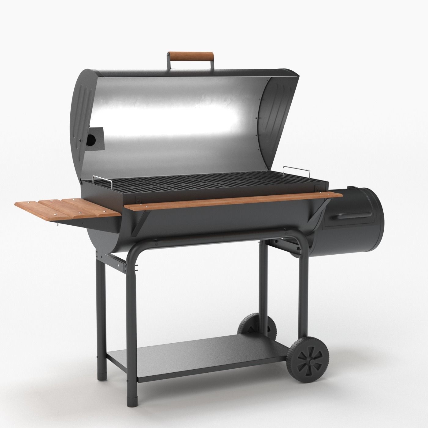 Char-Griller 2137 Outlaw Charcoal Grill 3D model_36