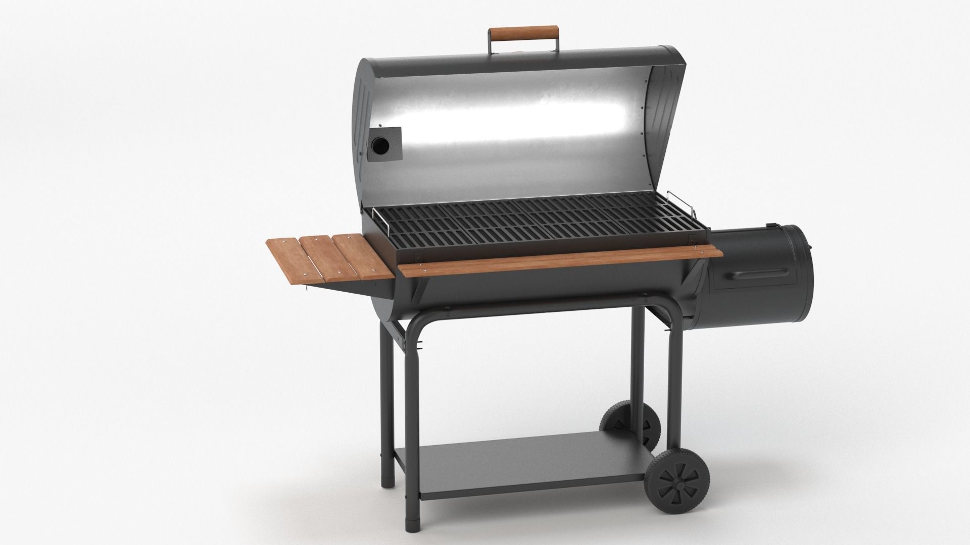 Char-Griller 2137 Outlaw Charcoal Grill 3D model_9