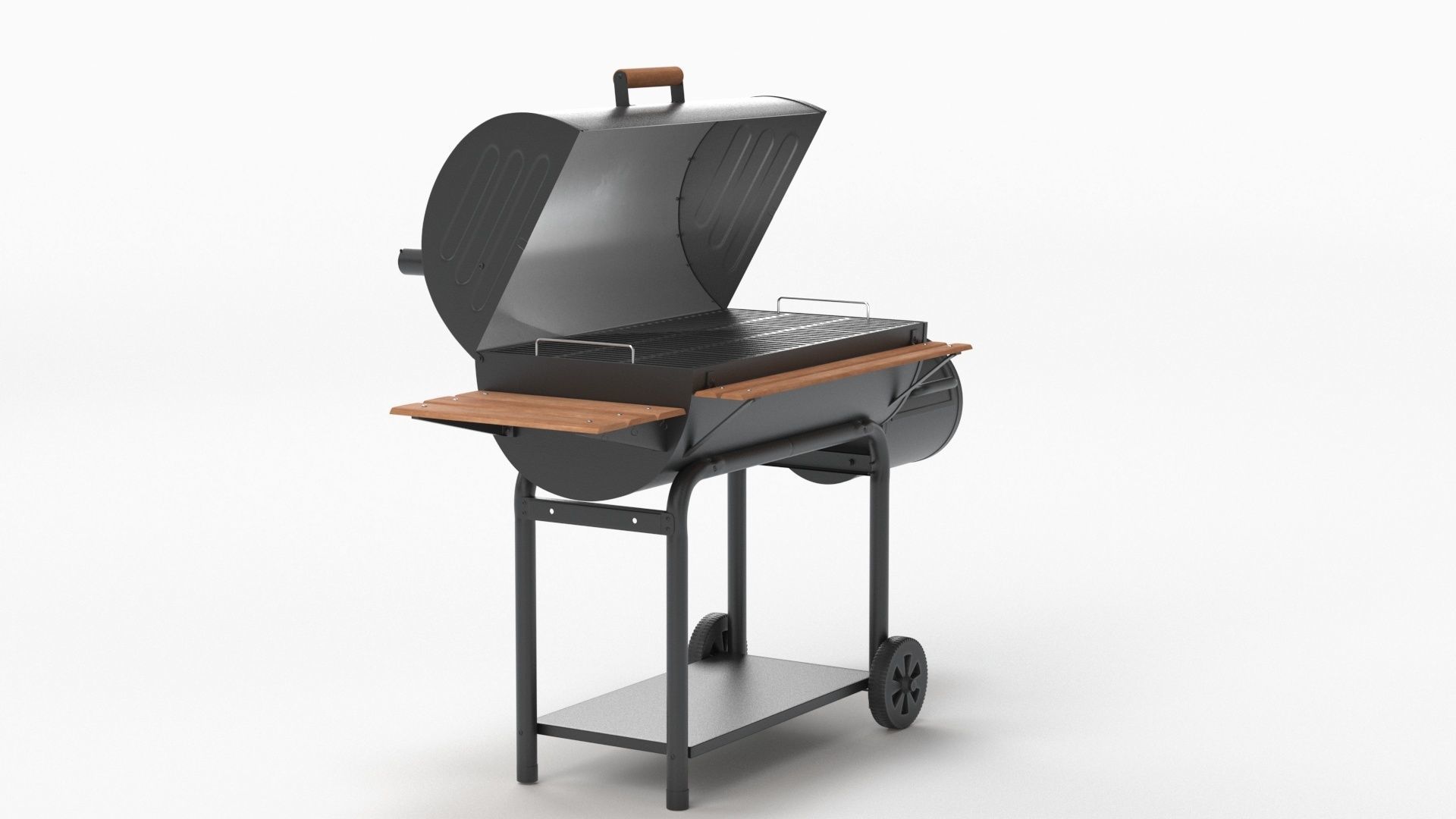 Char-Griller 2137 Outlaw Charcoal Grill 3D model_20