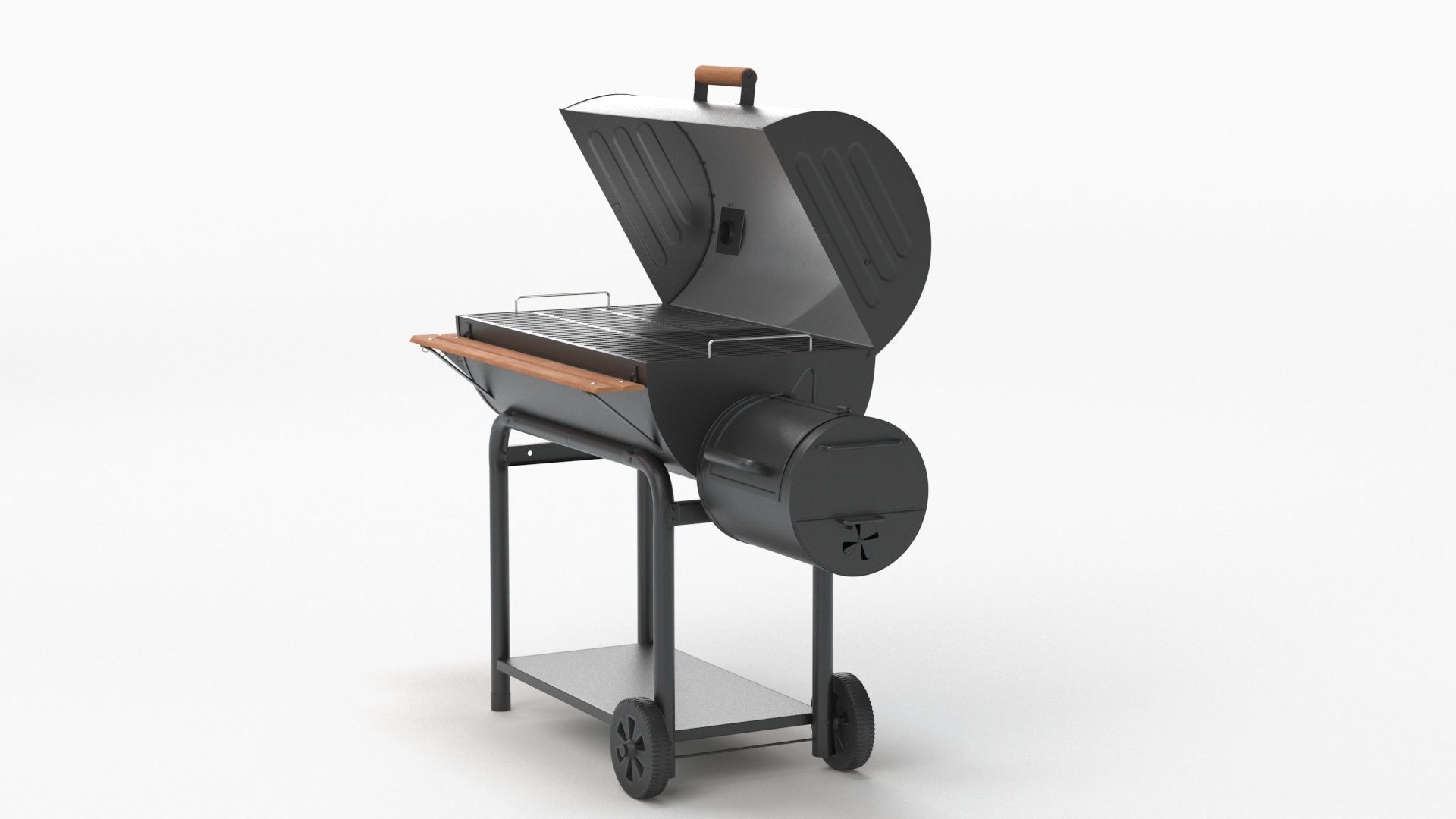 Char-Griller 2137 Outlaw Charcoal Grill 3D model_32