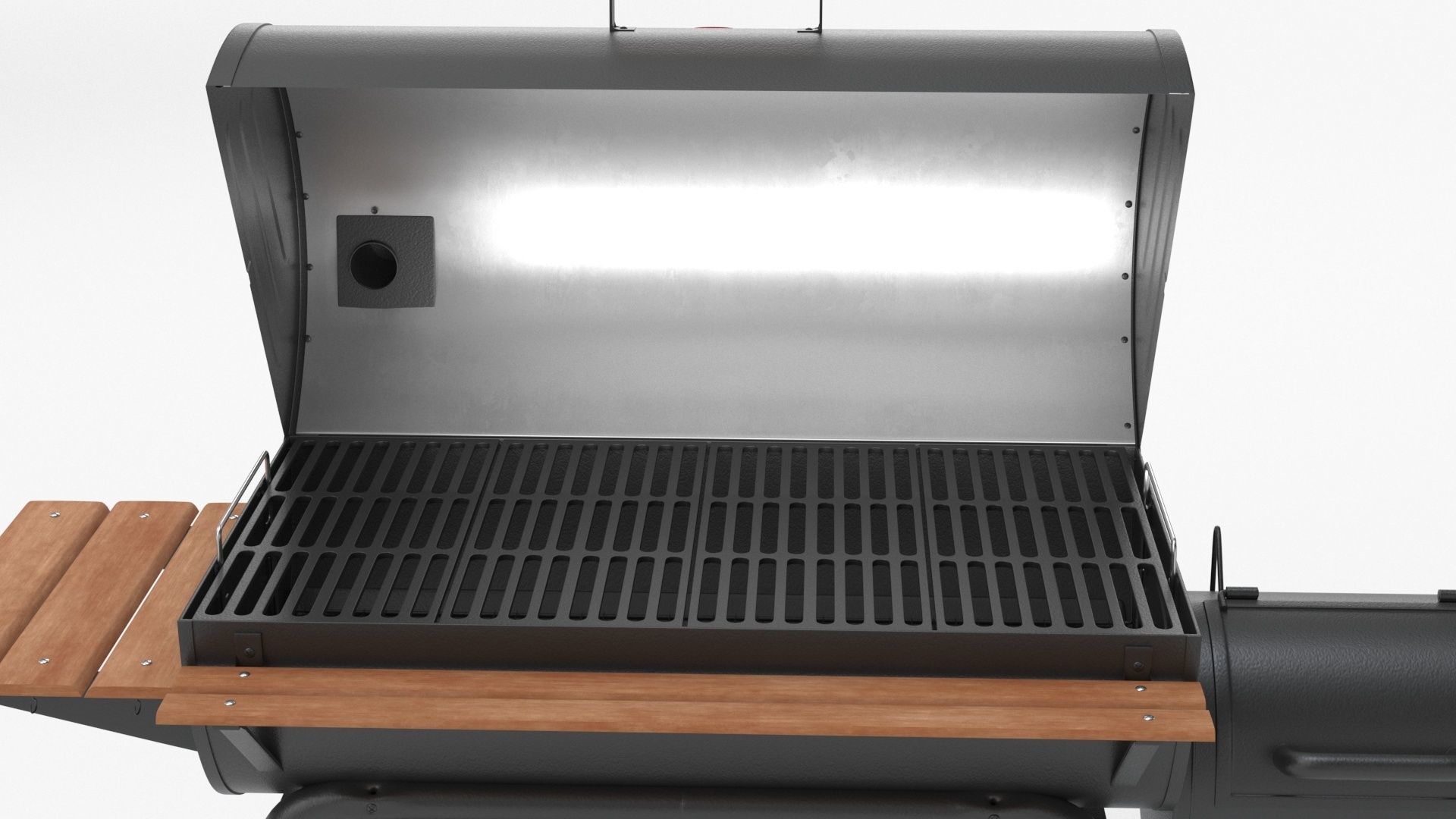 Char-Griller 2137 Outlaw Charcoal Grill 3D model_2