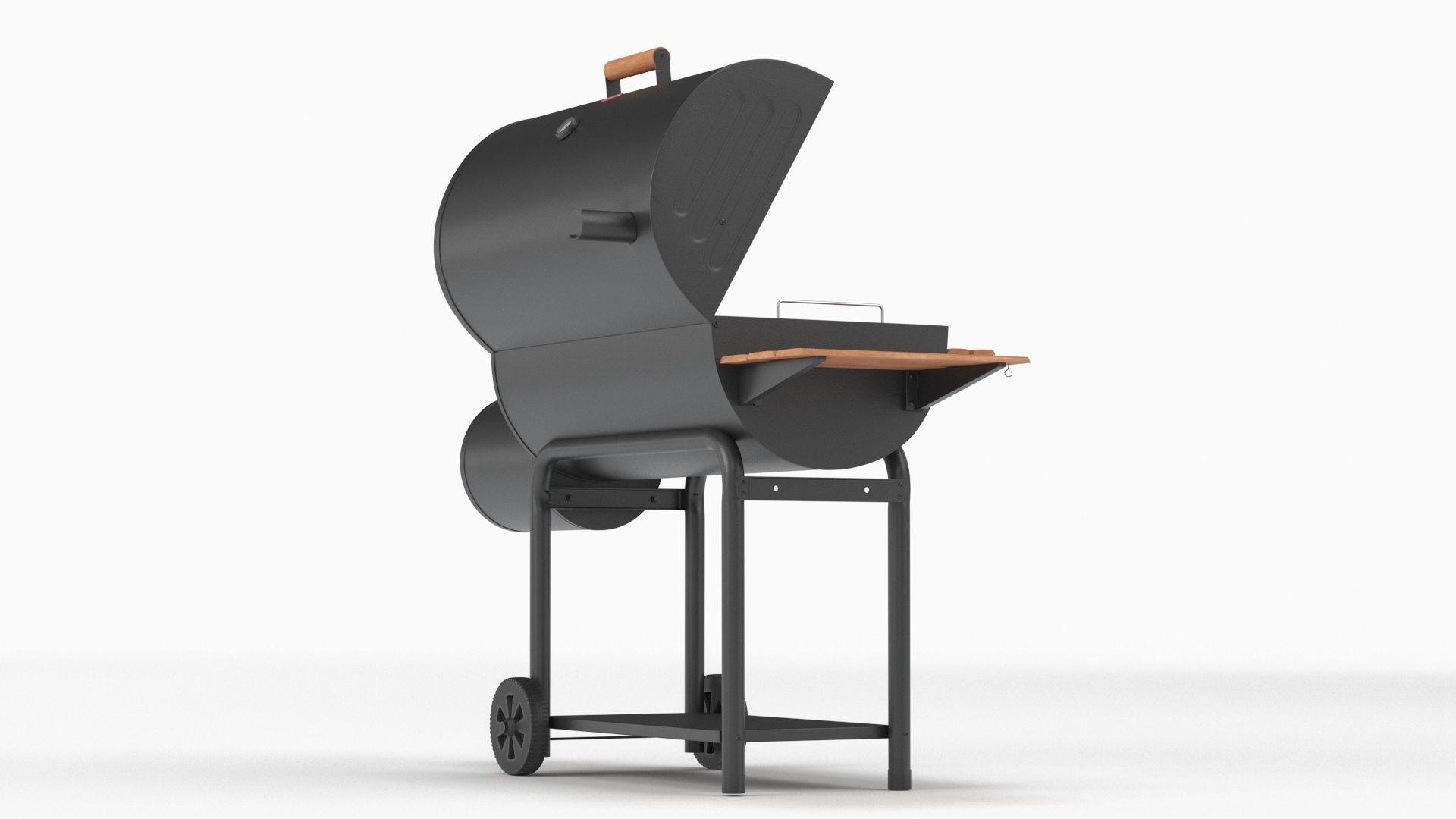 Char-Griller 2137 Outlaw Charcoal Grill 3D model_11