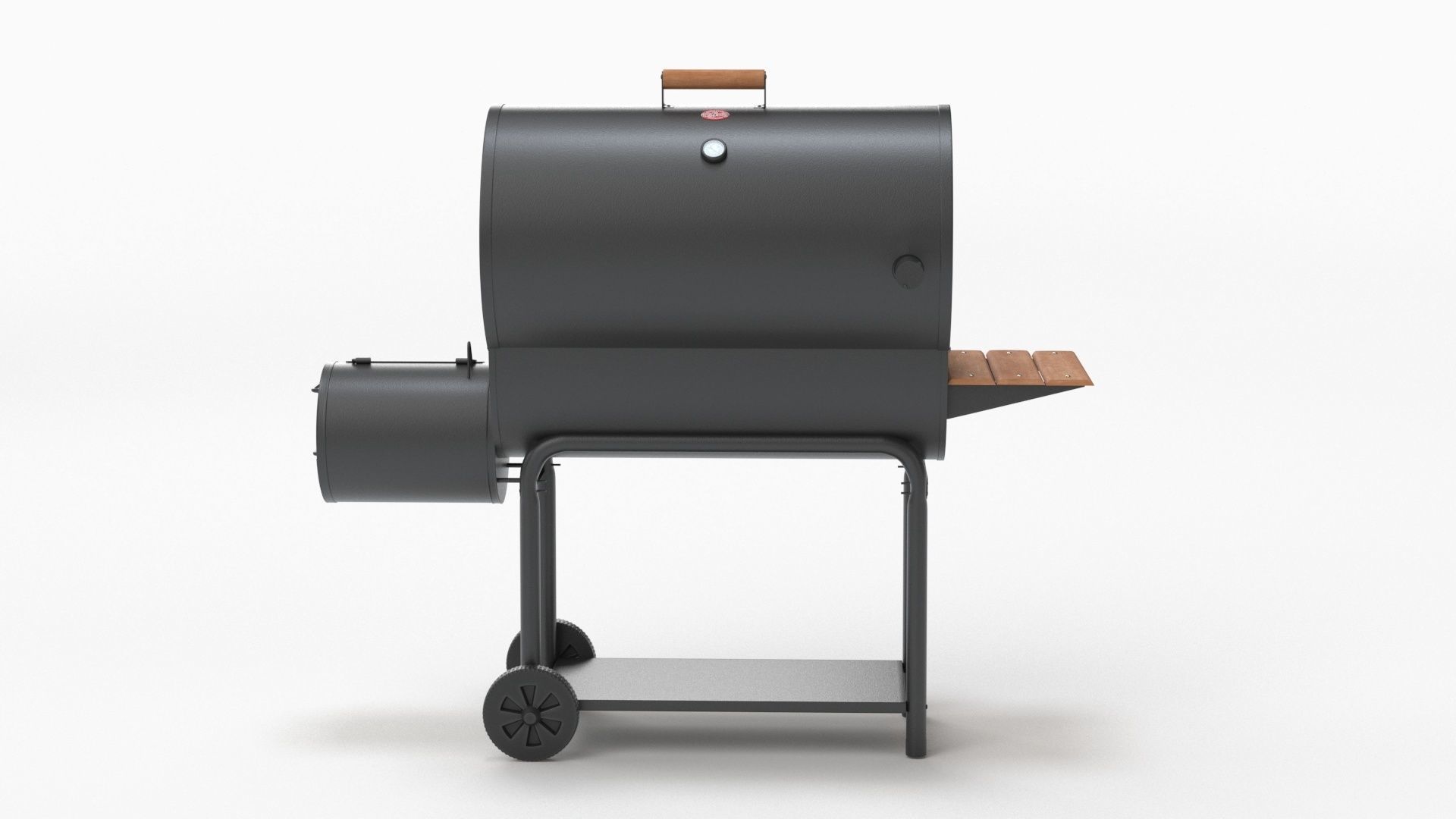 Char-Griller 2137 Outlaw Charcoal Grill 3D model_26