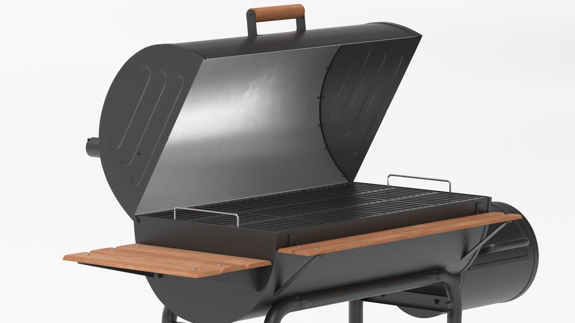 Char-Griller 2137 Outlaw Charcoal Grill 3D model_14