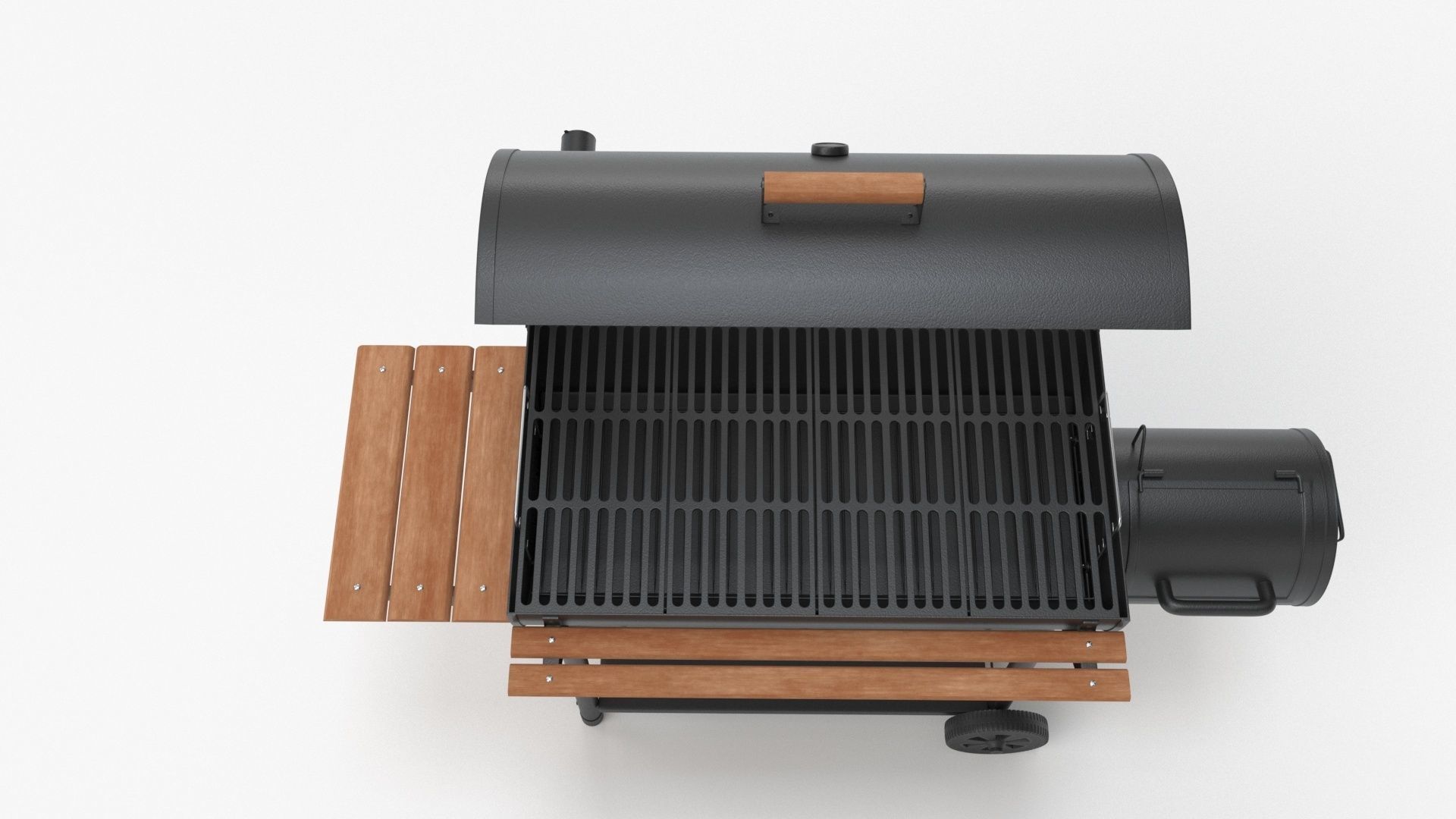 Char-Griller 2137 Outlaw Charcoal Grill 3D model_16