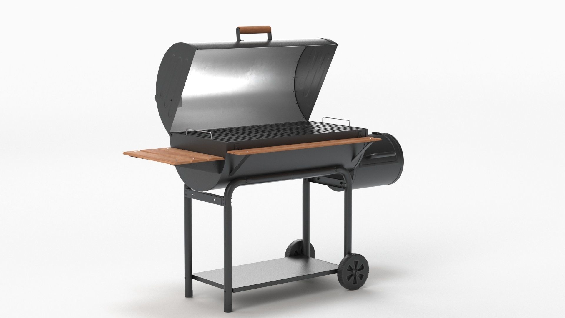 Char-Griller 2137 Outlaw Charcoal Grill 3D model_19