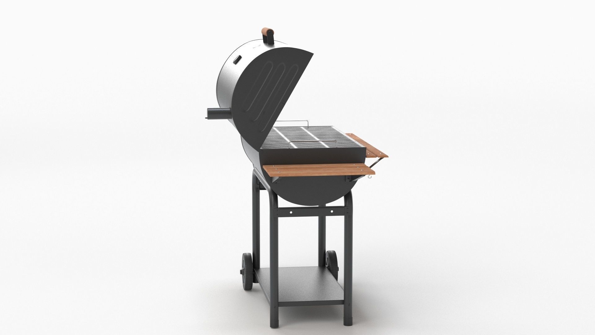 Char-Griller 2137 Outlaw Charcoal Grill 3D model_22