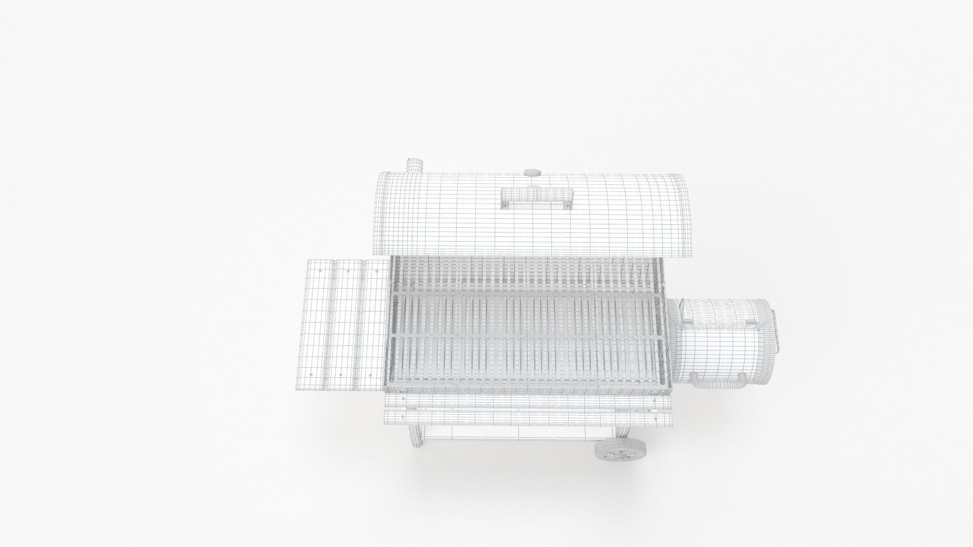 Char-Griller 2137 Outlaw Charcoal Grill 3D model_17