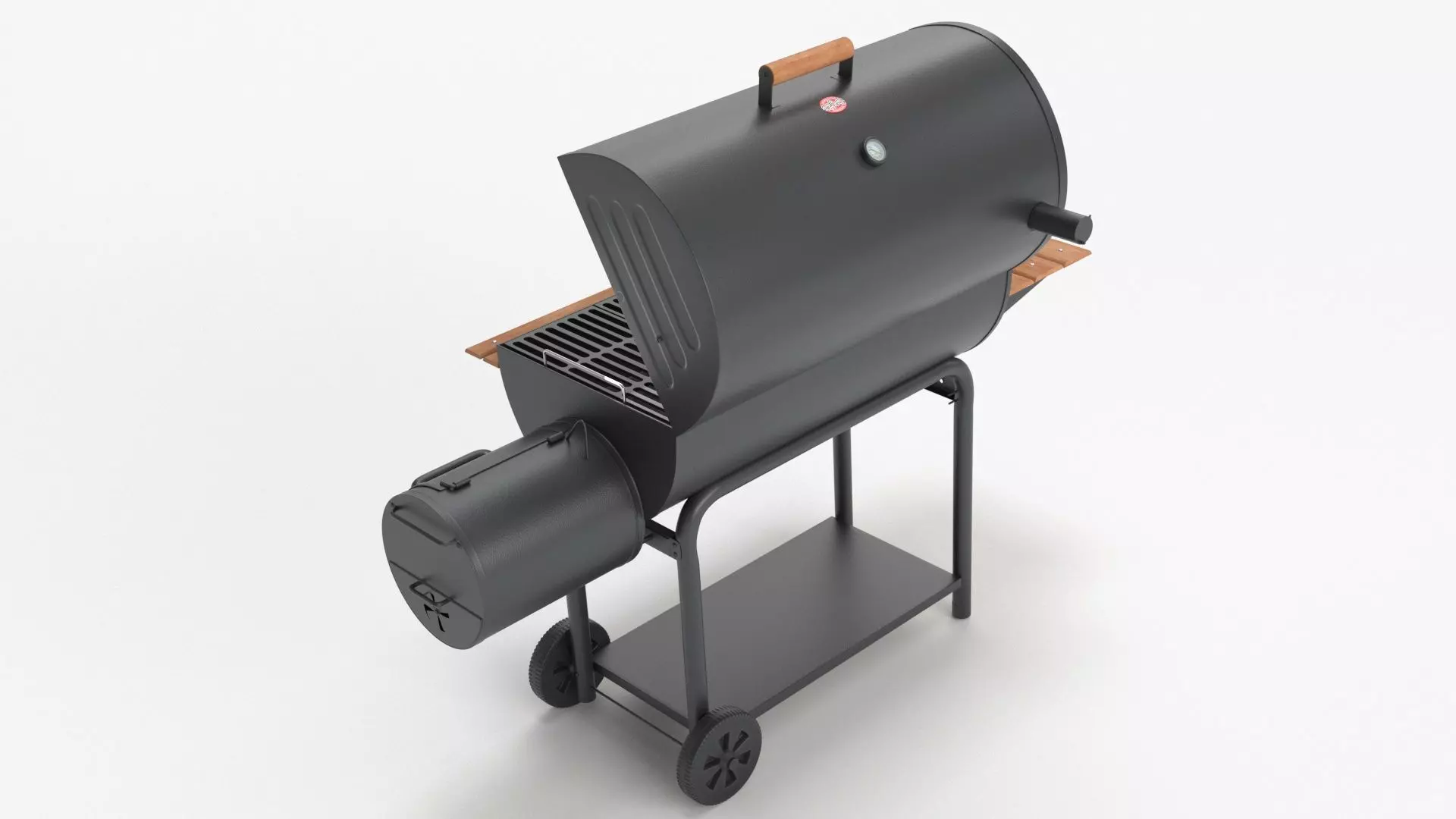 Char-Griller 2137 Outlaw Charcoal Grill 3D model_0