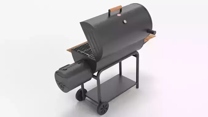 Char-Griller 2137 Outlaw Charcoal Grill 3D model