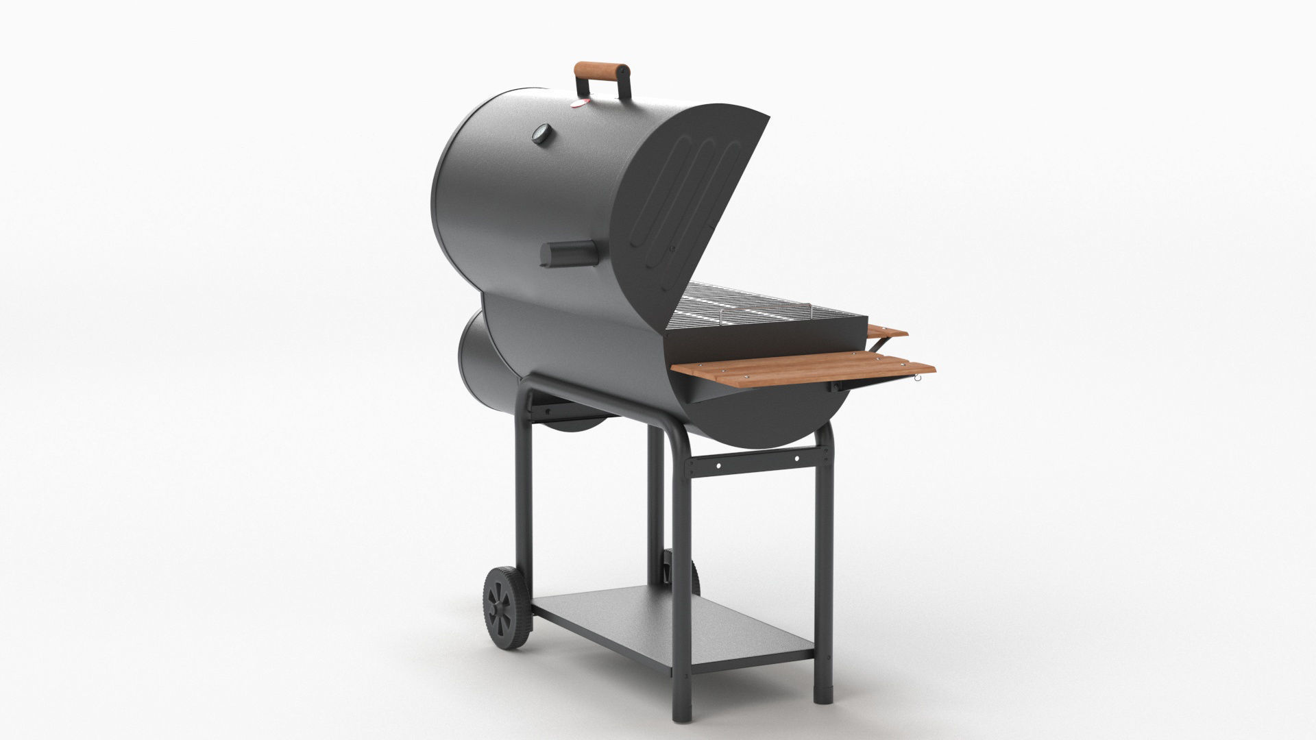 Char-Griller 2137 Outlaw Charcoal Grill 3D model_23