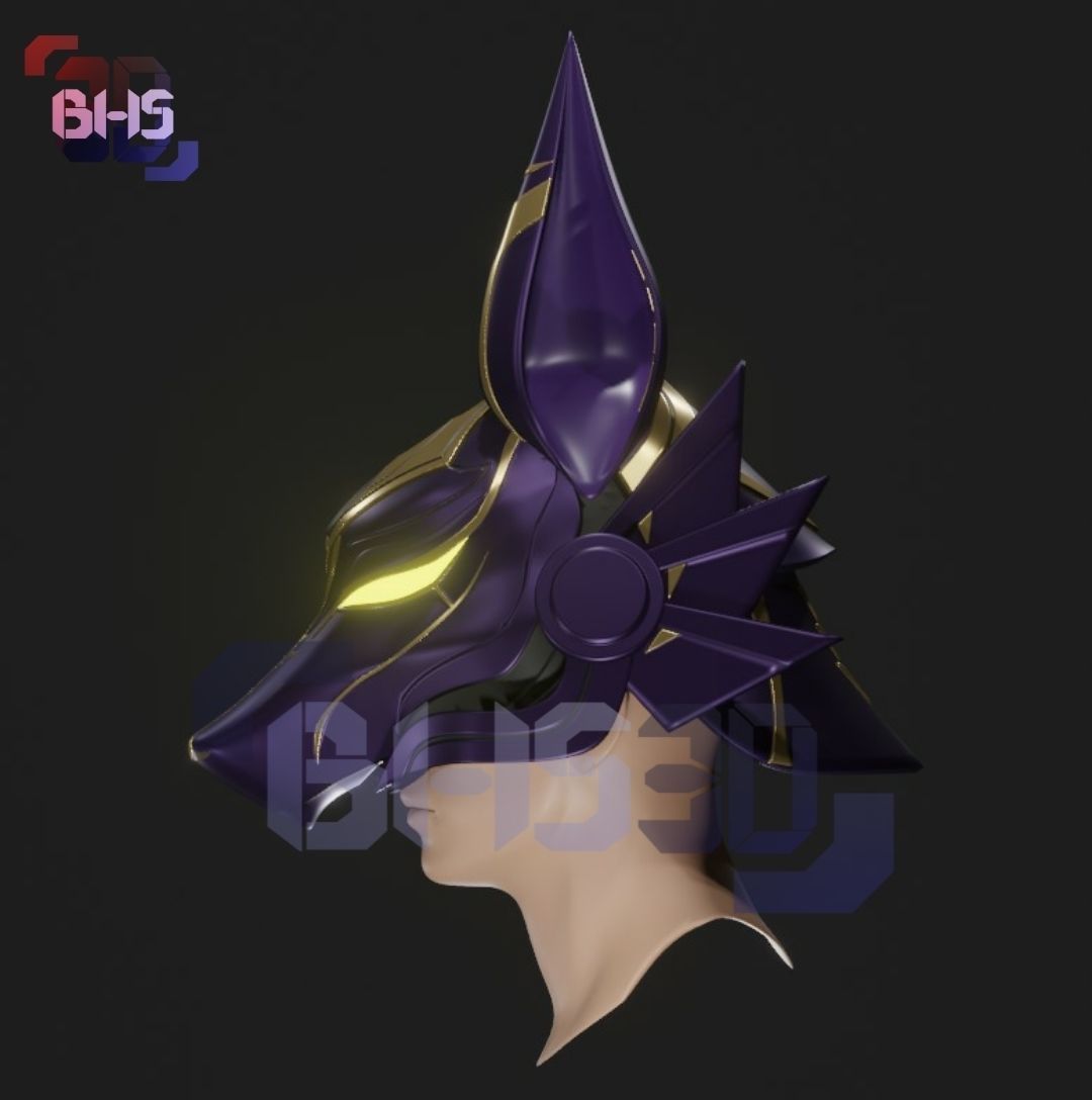 Cyno Helmet Burst mode version 3D print model_5