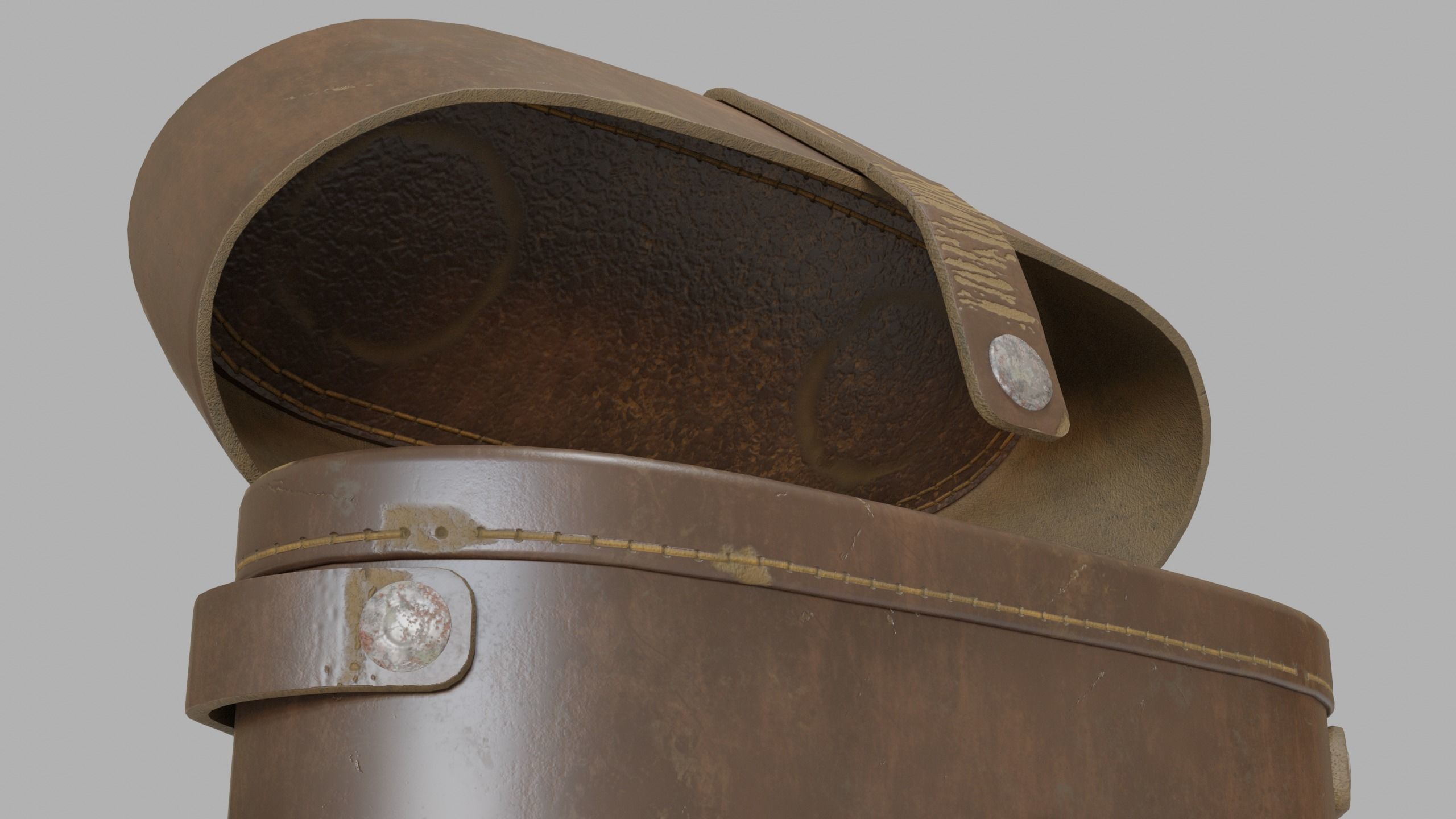 WWI Binoculars 3D model_9