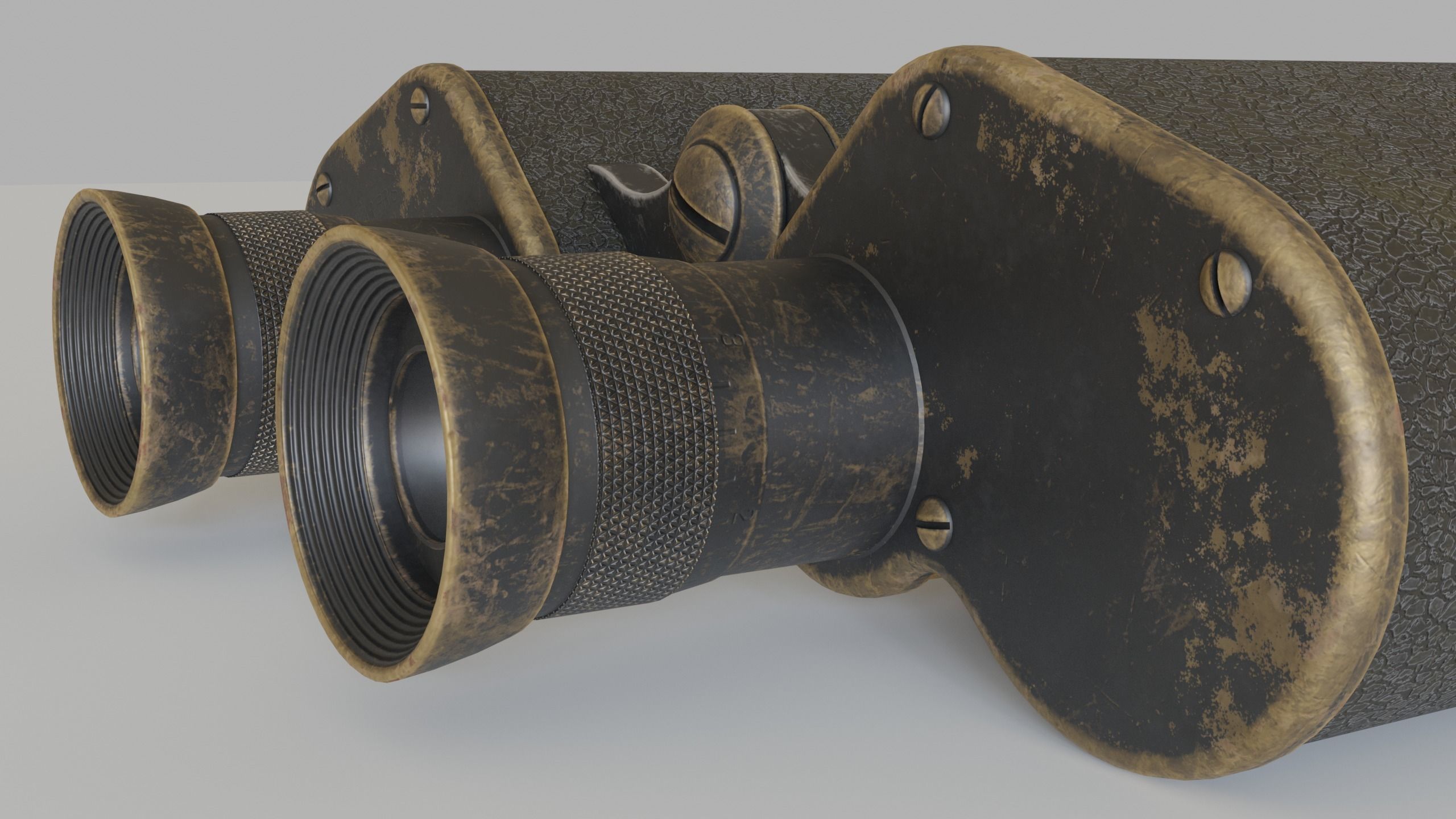 WWI Binoculars 3D model_6