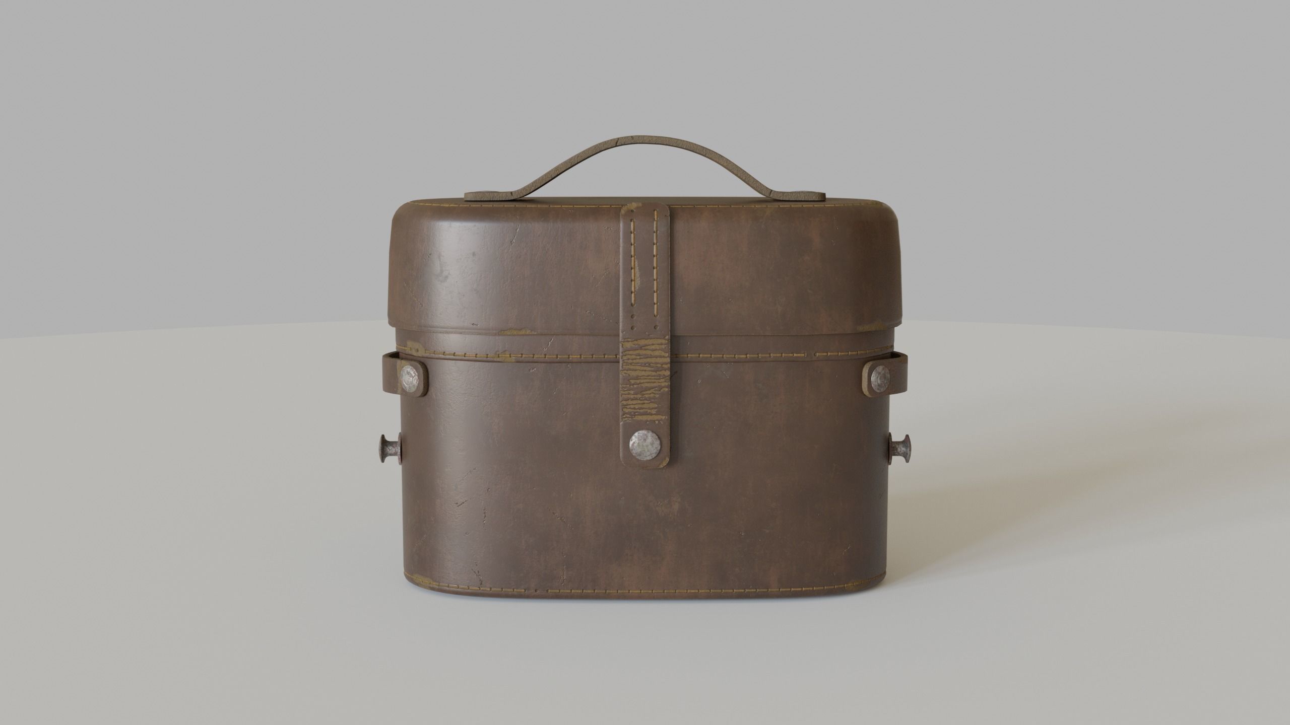 WWI Binoculars 3D model_7