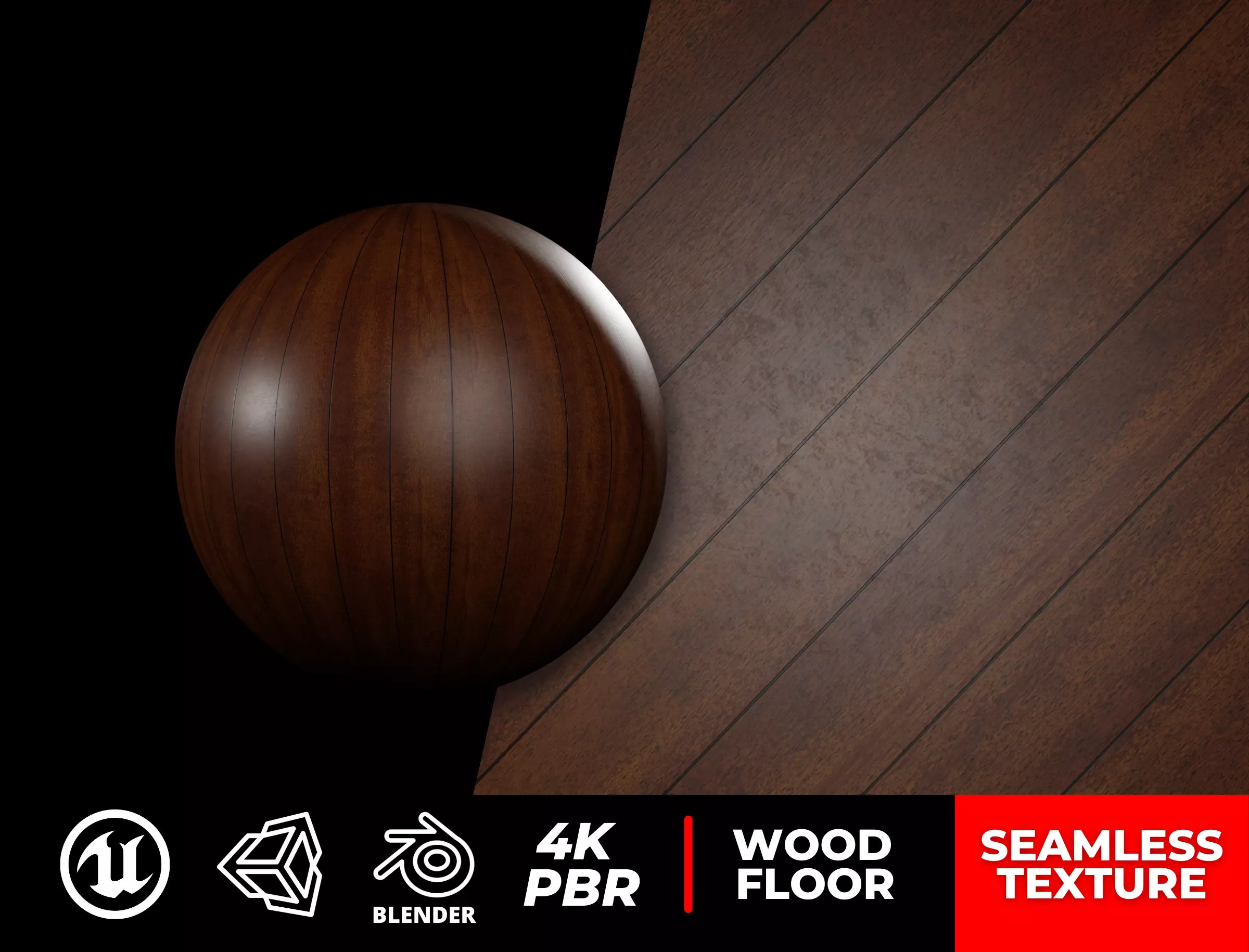 PBR Wood Texture Seamless 4K Photorealistic 17 - Archviz - Games Texture