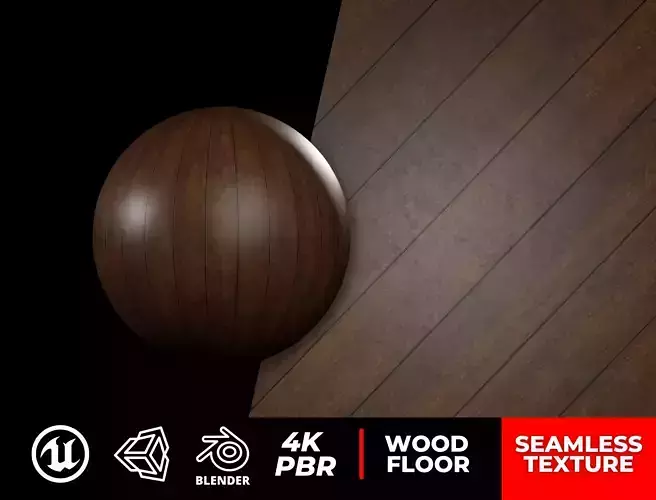 PBR Wood Texture Seamless 4K Photorealistic 18 - Archviz - Games