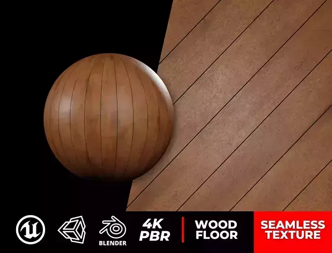 PBR Wood Texture Seamless 4K Photorealistic 19 - Archviz - Games