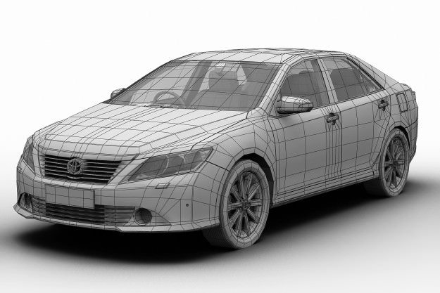 2012 Toyota Camry Asian 3D model_8
