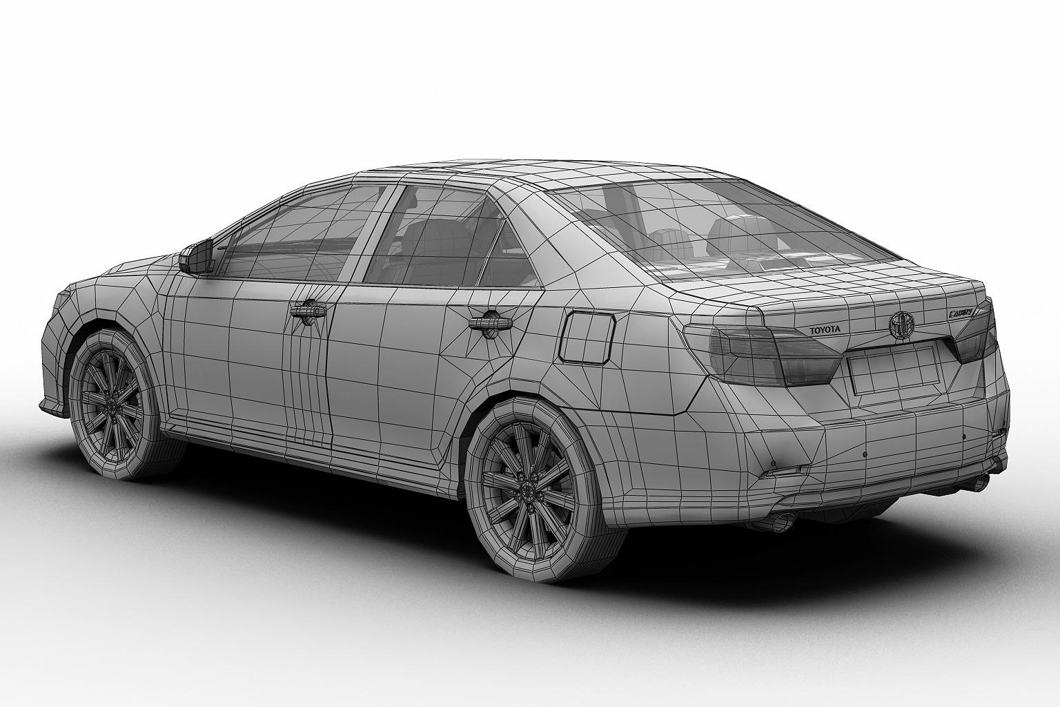 2012 Toyota Camry Asian 3D model_10