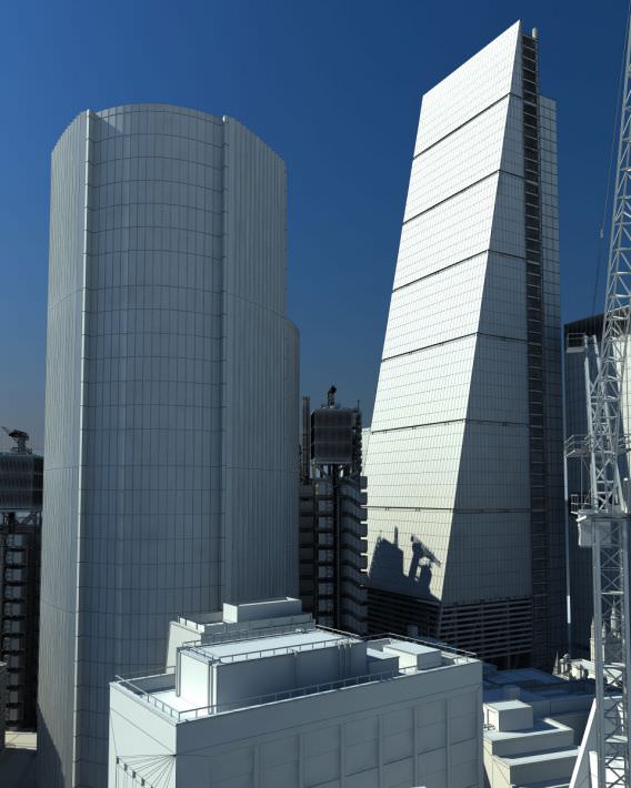 Photorealistic Skyscraper Collection 3D model_7