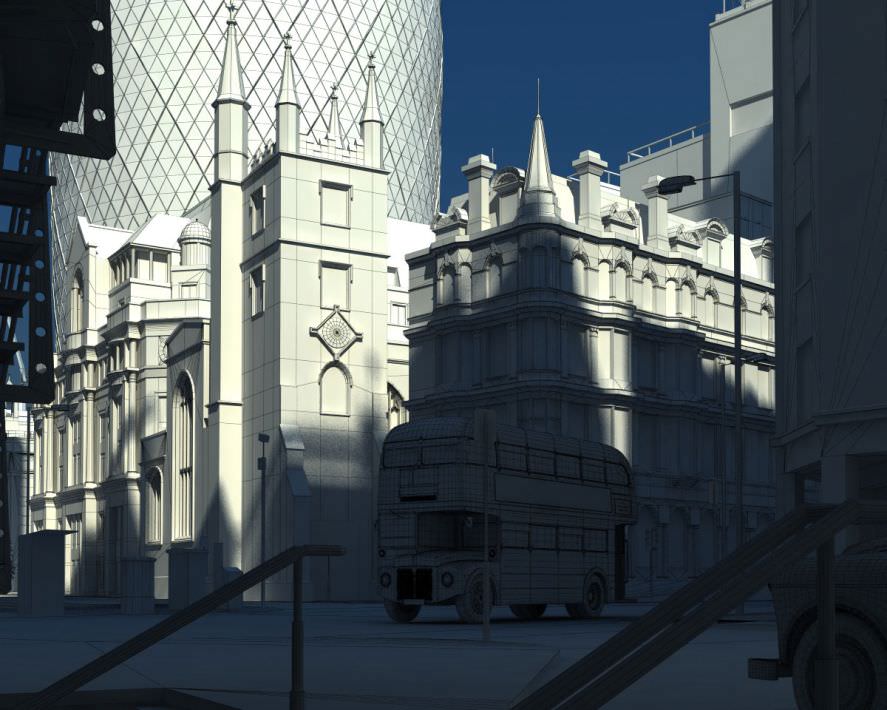 Photorealistic Skyscraper Collection 3D model_9