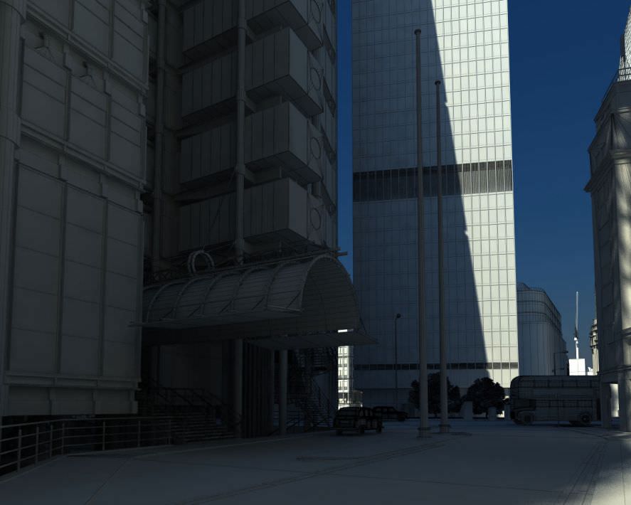 Photorealistic Skyscraper Collection 3D model_1
