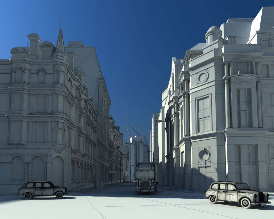 Photorealistic Skyscraper Collection 3D model_10