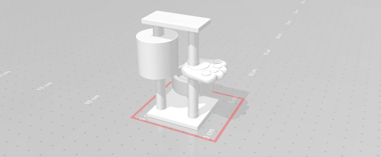 Cat Furniture Tree House Cat Playhouse Condo Cat toy Low-poly 3D model_12