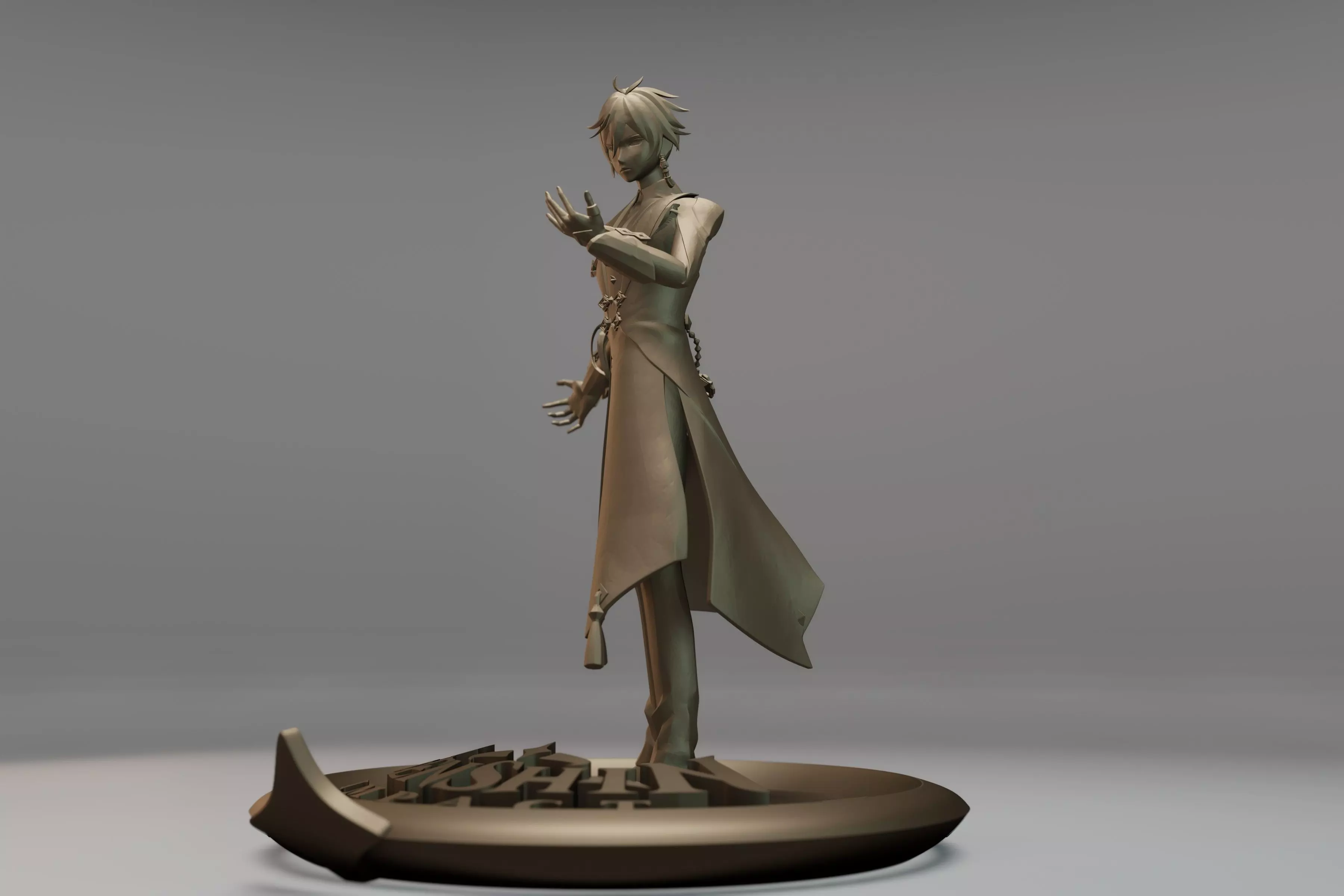 ZHONGLI - GENSHIN IMPACT Free 3D print model