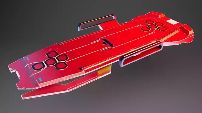 Hoverboard spaceship