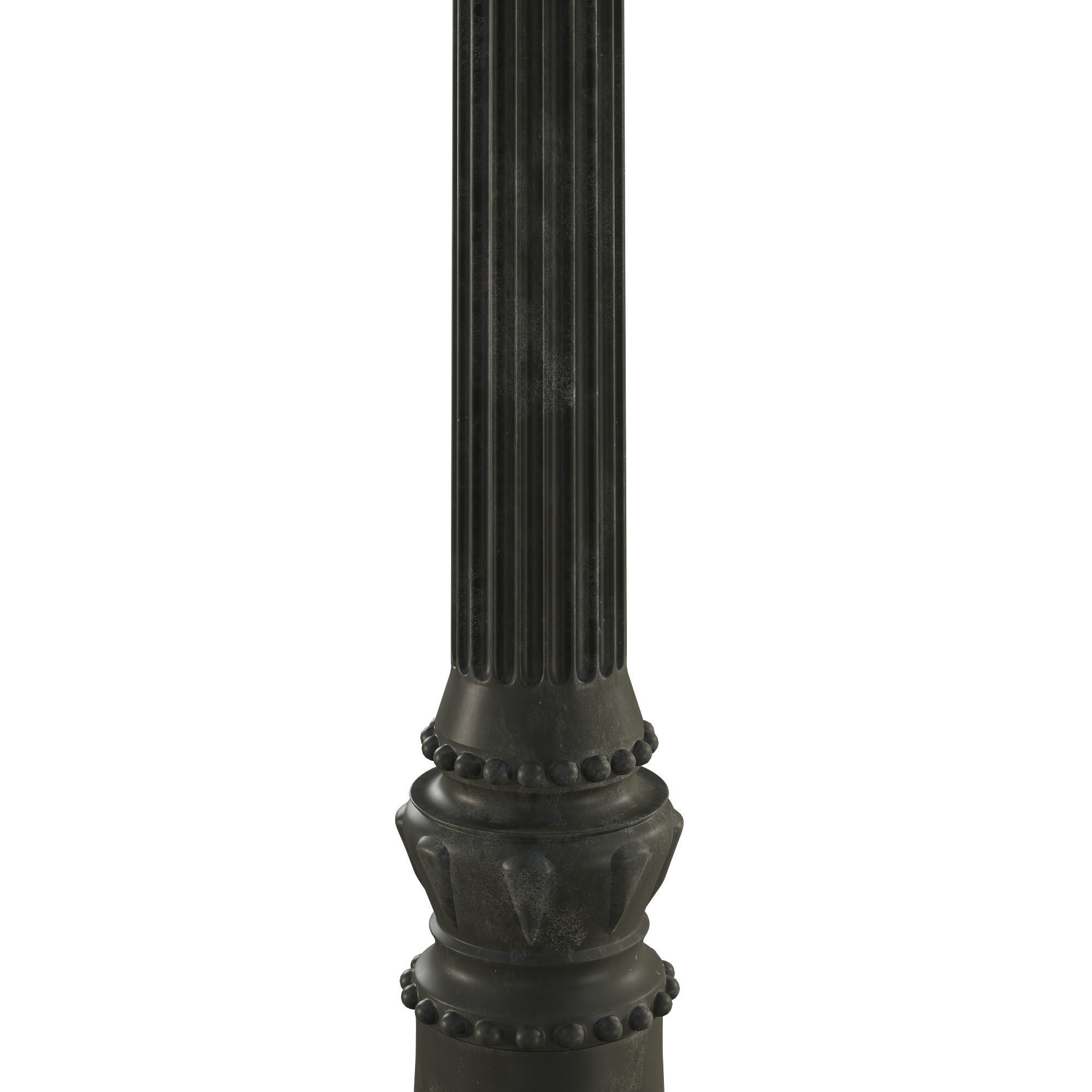 Fontes de Paris Lamppost 3D model_8