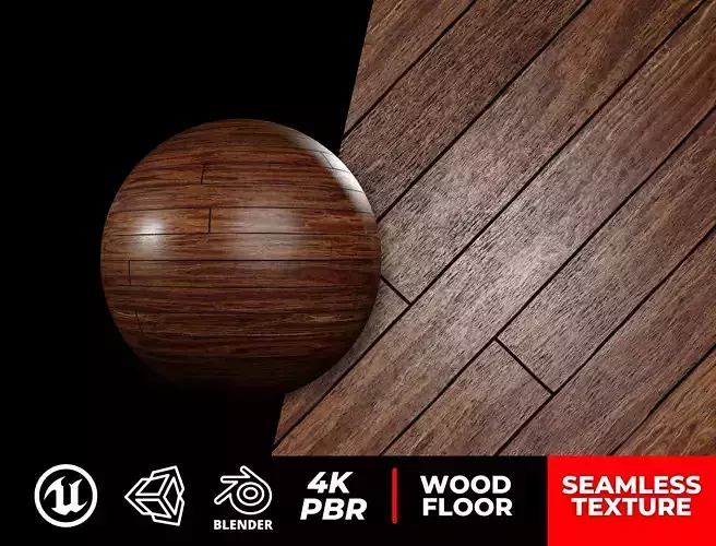 PBR Wood Texture Seamless 4K Photorealistic 21 - Archviz - Games Texture