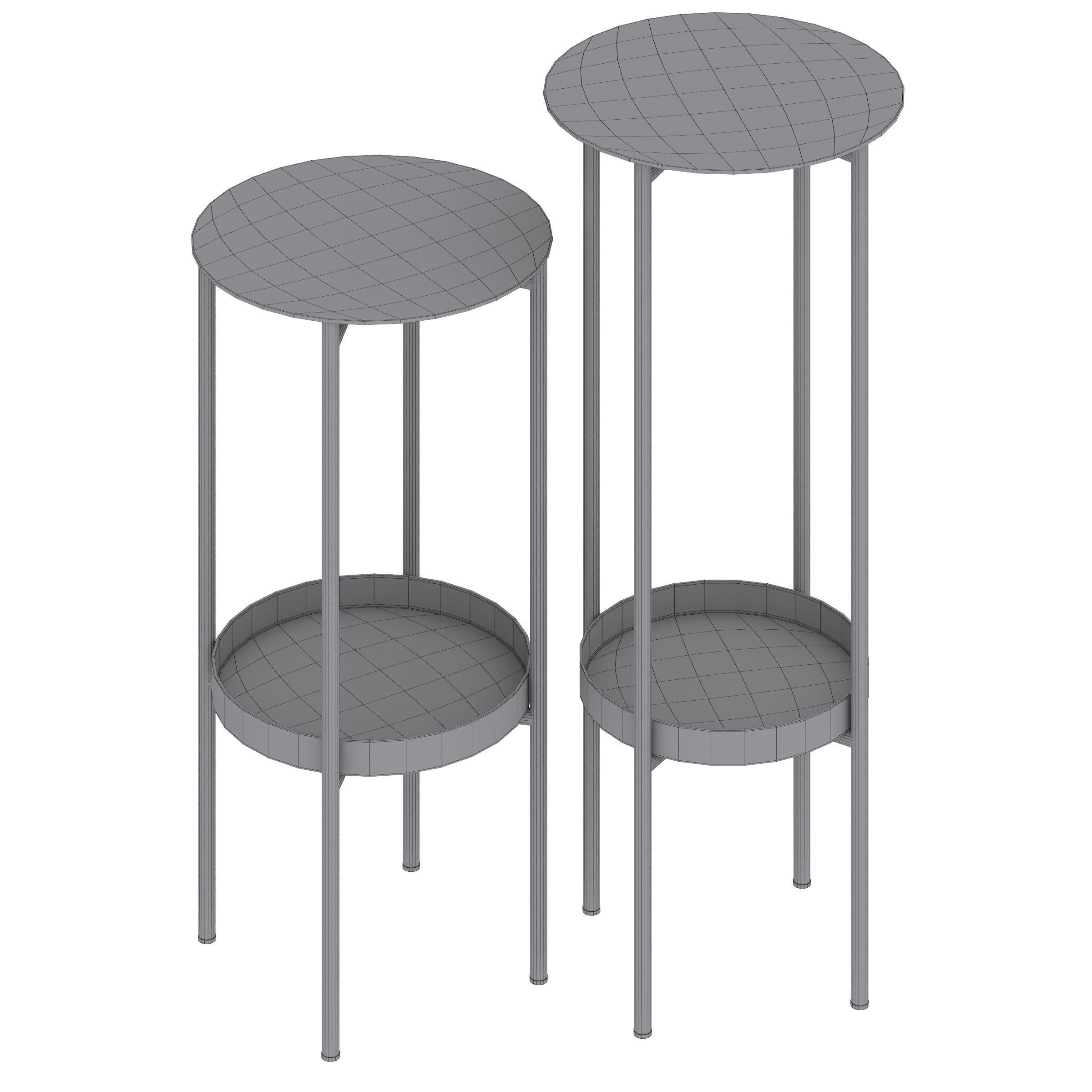 coffee table Restelli by Berg 3D model_3