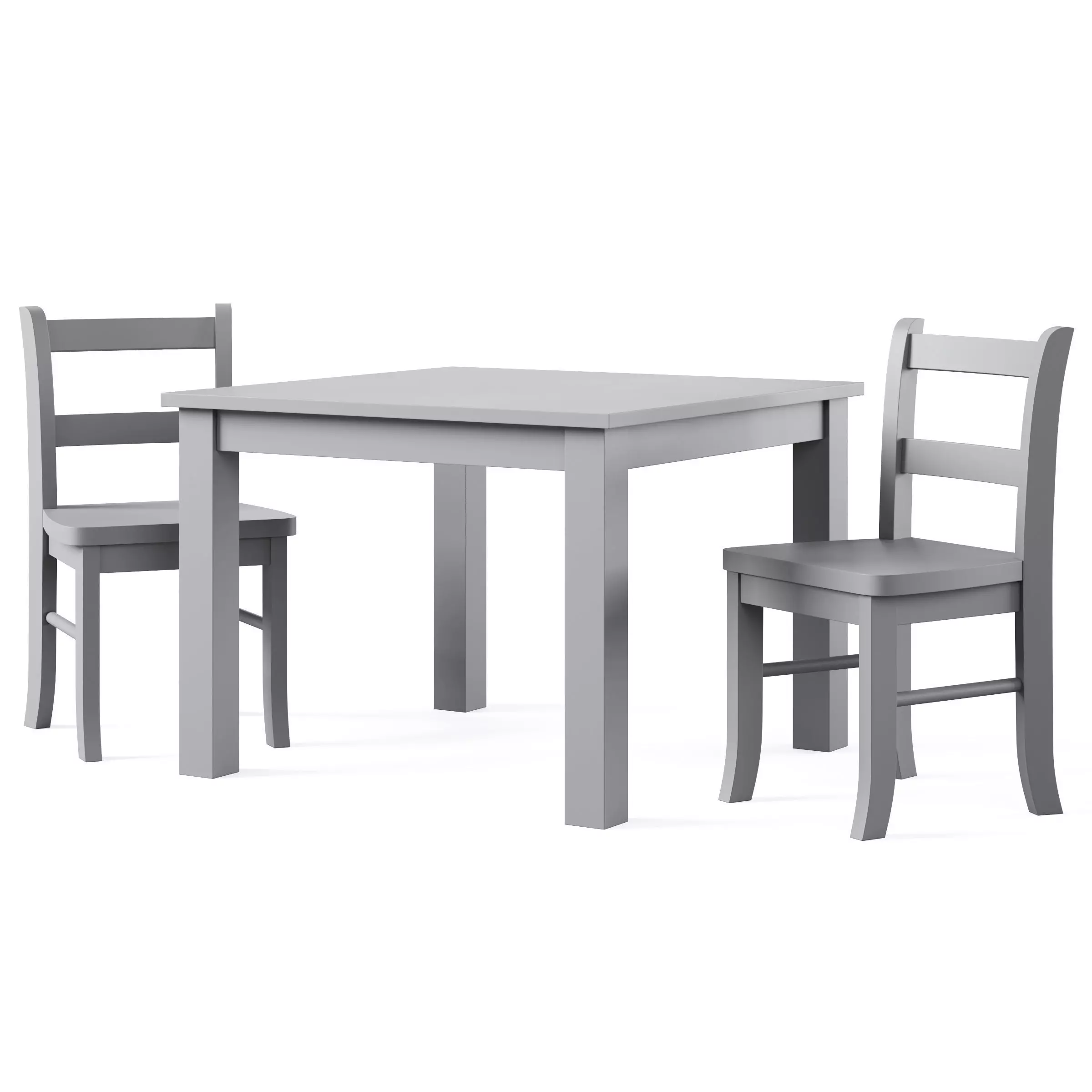 My First Chairs and Table by Pottery Barn Kids 3D model_0