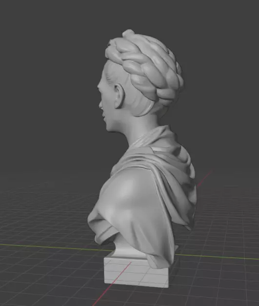 Frida Kahlo 3D print model_5