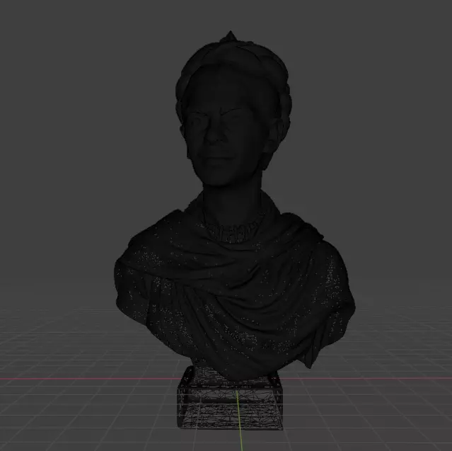 Frida Kahlo 3D print model_20