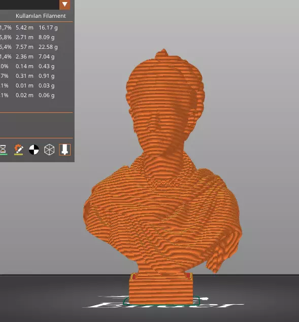 Frida Kahlo 3D print model_23