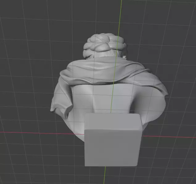 Frida Kahlo 3D print model_7